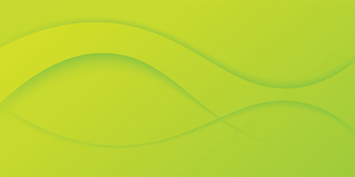 Smooth wavy motion design featuring blue and fresh green organic shapes. Creative element design in vetor illustration