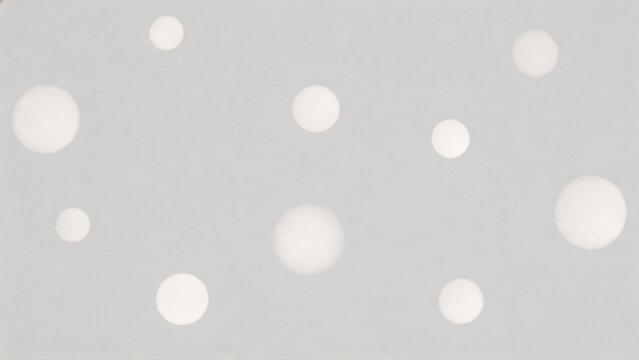 Abstract pattern of white circles on gray