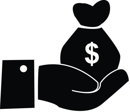 Financial Wealth and Investment Savings Icon Representing Capital Growth and Economic Prosperity