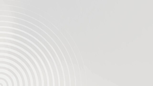 Subtle Abstract Background with Concentric Ripples in a Soft Gray Gradient