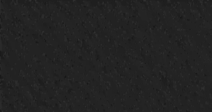 Analog tv noise background for signal loss and broadcast error. Television glitch interference and screen flashing distortion old style noise animation