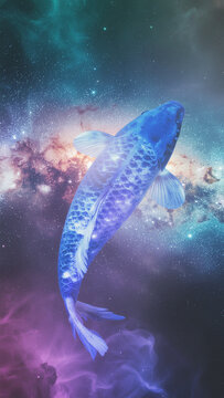 underwater scene with fish