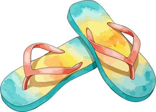 Flip Flop Sleeper Water Color