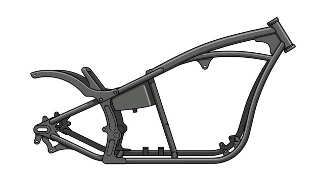 Motorcycle Chassis Frame.