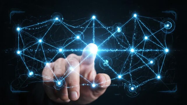 Network connection touch