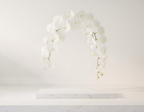 white flowers in vase