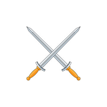 Heavy Executioner Broadsword Cleaver Illustration