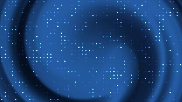 animated abstract dark blue gradient background swirl pattern with a white dotted grid design is perfect for backgrounds, packaging, textiles, and modern graphic projects.