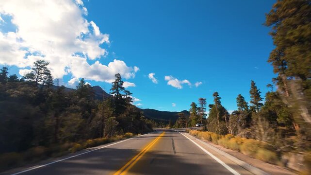 Mount Charleston POV Drive, Nevada, USA