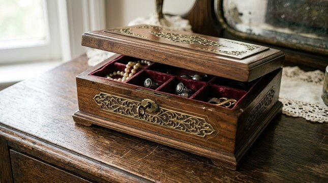 old wooden box
