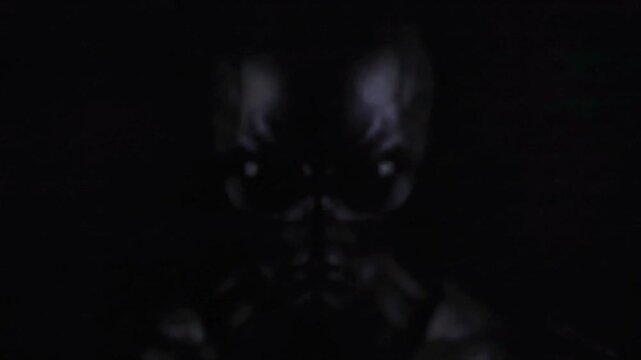 alien invasion scary face black fade stranger fear dark landing portrait transition end world apocalypse leader character design