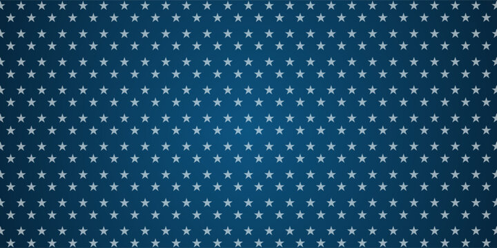 American Independence Day 4th of July background with white USA star pattern abstract patriotic festive texture