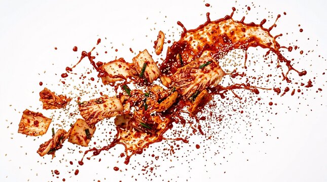 Clean commercial advertising presentation of a premium artisan side dish conceptual layout displaying vibrant culinary layers.