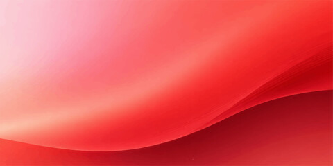 Fototapeta premium Abstract red and pink gradient flowing wave.