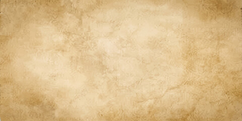 Obraz premium A vintage, textured paper background with antique brown and beige hues, showing subtle wrinkles and creases, evokes a sense of history and age, perfect for rustic or archival designs.