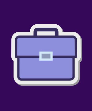 business briefcase icon