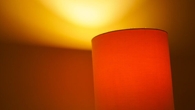 Peaceful Bedside Night Lamp in Cozy Room