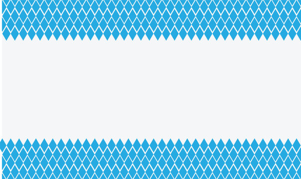 Seamless Bavarian blue and white diamond checkerboard pattern vector, Oktoberfest festival fabric and wallpaper background. EPS 10 . Vector Illustration .