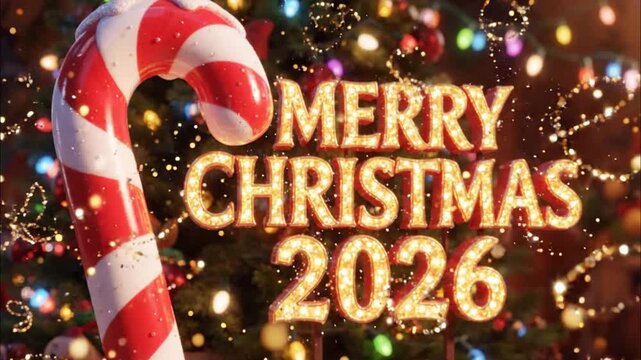 Merry Christmas 2026 Holiday Greeting 2.