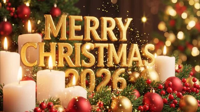 Merry Christmas 2026 Holiday Greeting 4.