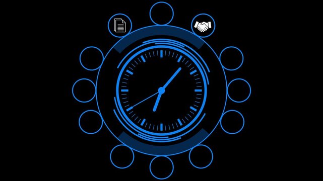 Time Management and Business Strategy Concept, Productivity Improvement, Task Prioritization, Scheduling and Workflow Automation