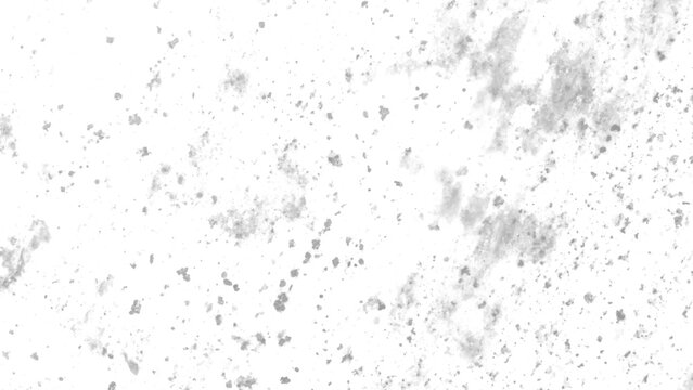 White abstract textured background with scattered gray speckles and organic blotches resembling stone or concrete surface
