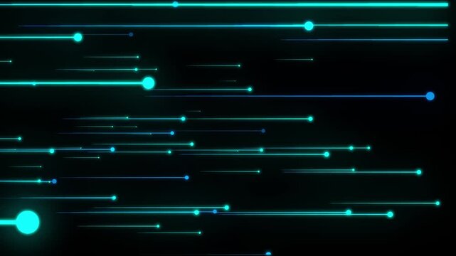 Arrow background animation on black background