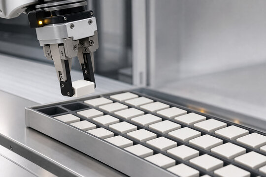 Robotic gripper ceramic battery cells