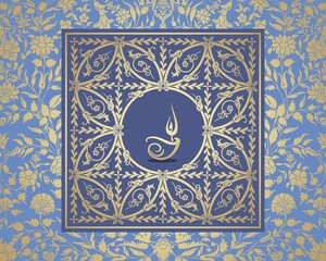 Oil lamp, Diwali greetings , royal Rajasthan, India  © SIRIUS*