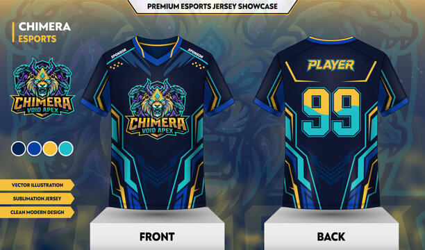 Chimera Esports Jersey Number 99 Futuristic Gaming Uniform Vector Design