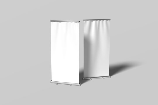 Rollup Banner Blank Mockup