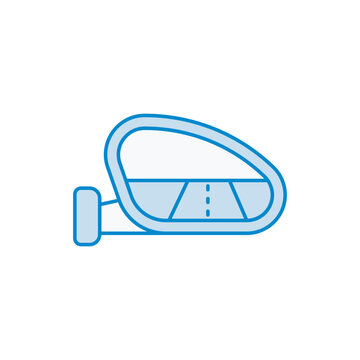 Car Side Mirror Icon