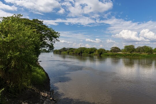 Magdalena river, Unesco world heritage site, Mompox, Colombia