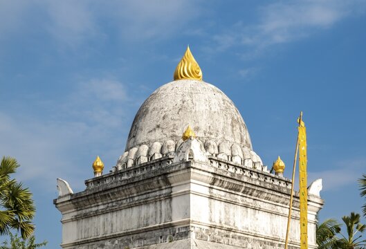 Stupa of Wat Wisunarat temple, Luang Prabang, Laos
