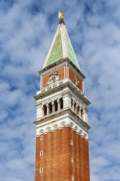 St Mark's Campanile, Piazza San Marco, Venice, Italy