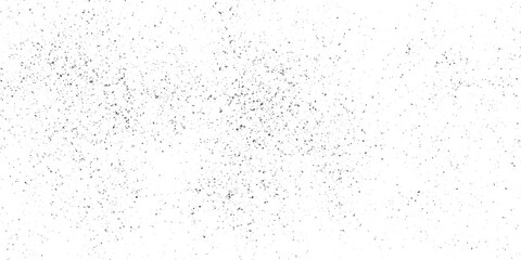 Naklejka premium Black Grunge Overlay Template with Aging Wall Scratches and Rough Grain Distress Background.