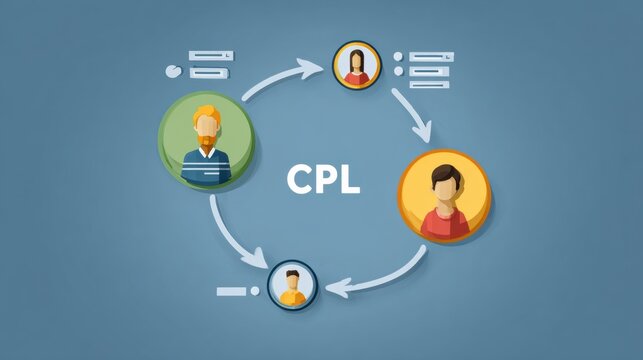 Understanding cpl a visual guide to customer lifecycle in business infographic digital environment informative viewpoint