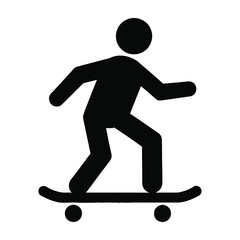 Skateboarder in motion on skateboard © MDHUMAYOUN