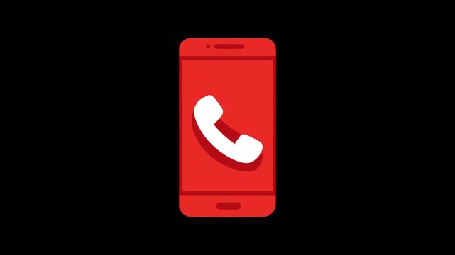 911 emergency call dangerous warning disaster response animation HD 4K