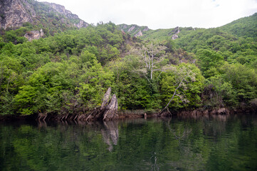 Obraz premium Exploring the natural landscape of Matka Canyon in Skopje North Macedonia