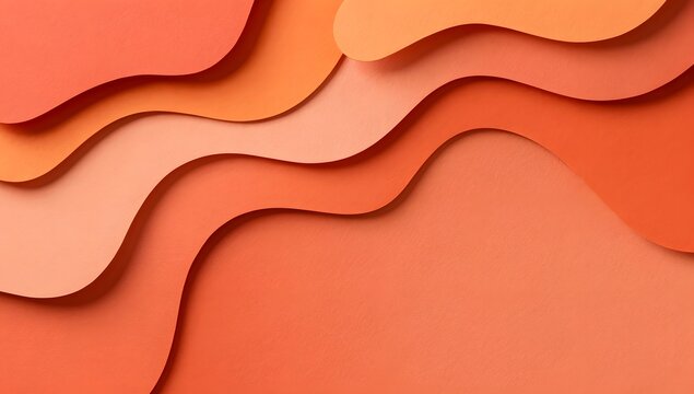abstract orange layered background