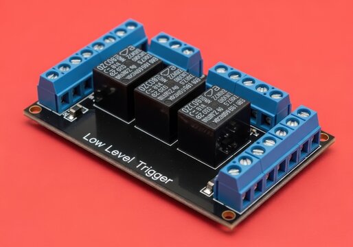 Low level trigger relay module board