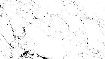 Obraz premium Abstract Black and White Marble Texture Background with Grunge Cracked Veins Overlay for Distress Graphic Design Pattern