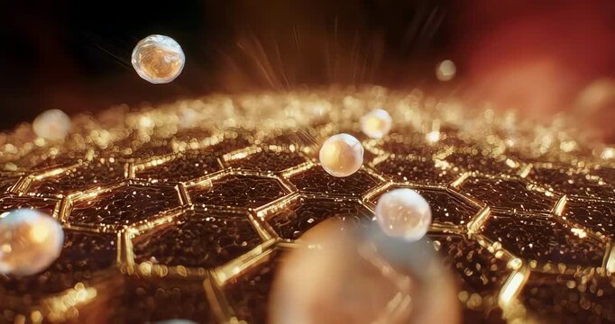 Abstract Golden Honeycomb Bone Marrow Matrix