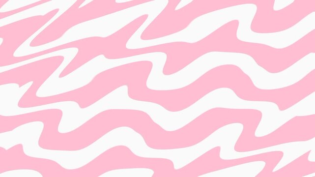 Pink wave abstract background
