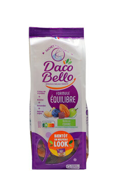 Sachet de fruits secs de chez Daco Bello