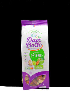 Sachets de fruits formule d&eacute;tente de chez Daco Bello