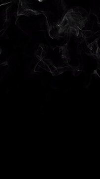 Cinematic Smoke Texture Animation With Particles