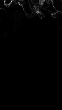 Cinematic Smoke Overlay Background Animation