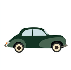 Fototapeta premium vintage cars. Halftone retro car